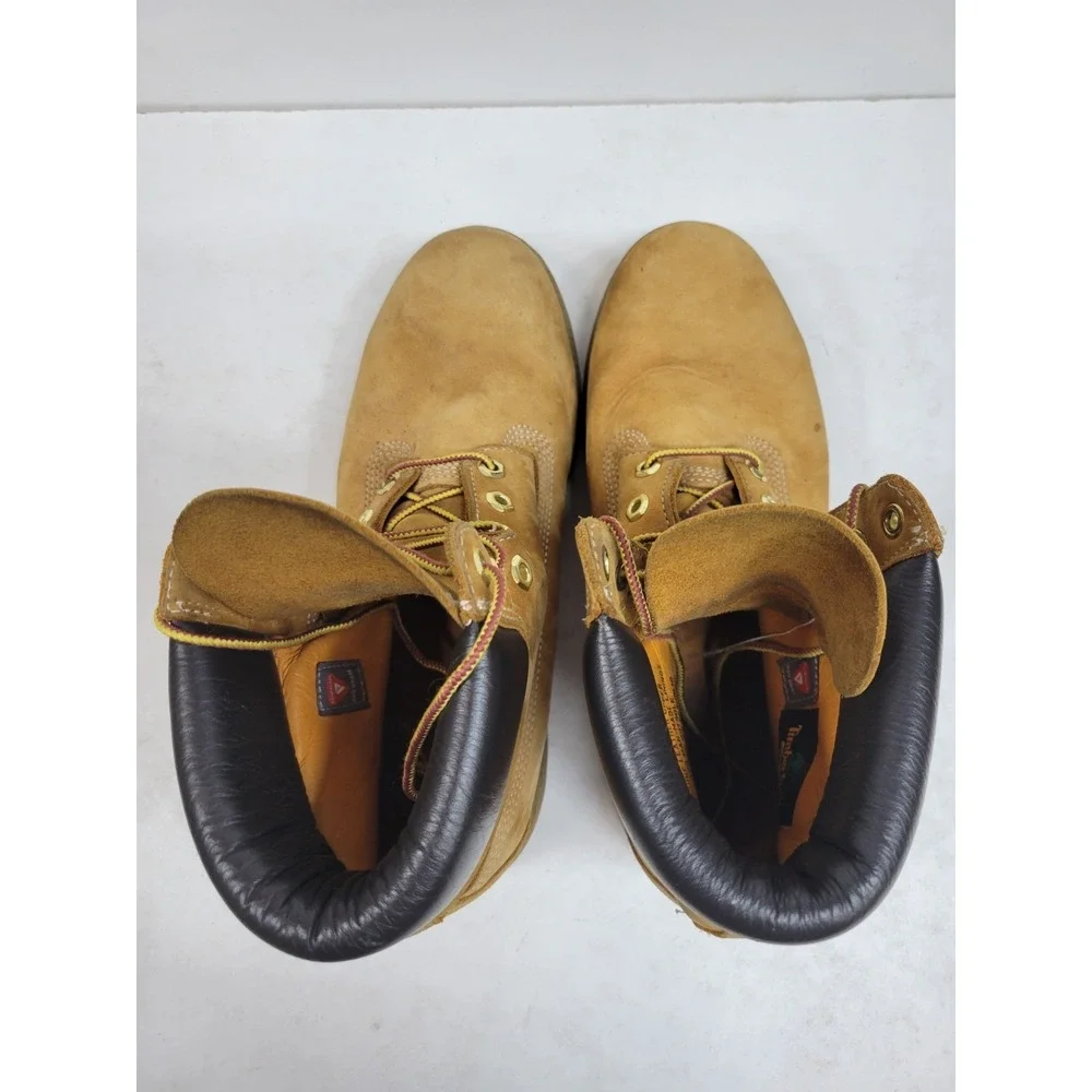 Timberland Premium Waterproof Boots Wheat Nubuck Primaloft 400 Gram Men's Sz 9 M